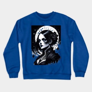 Zombie Girl Crewneck Sweatshirt